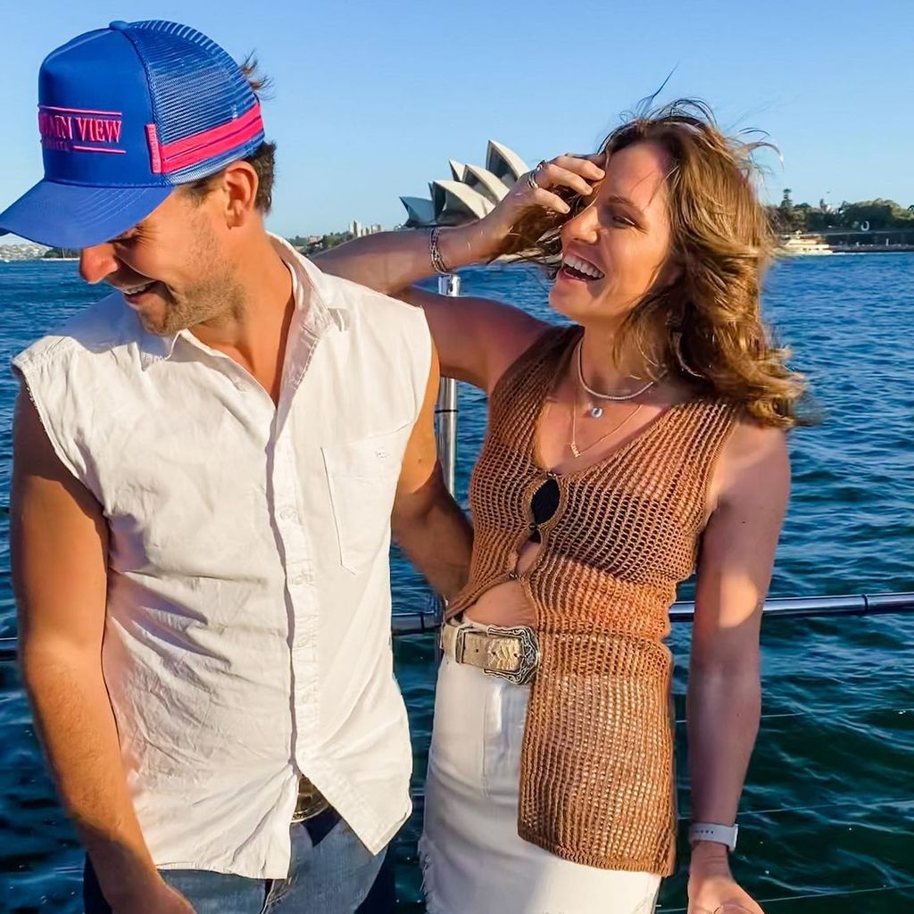 Ryan Gallagher und Emily Seebohm im Dezember 2022