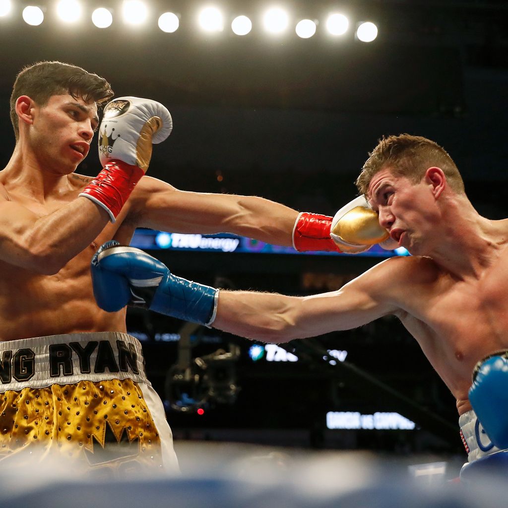 Ryan Garcia und  Luke Campbell