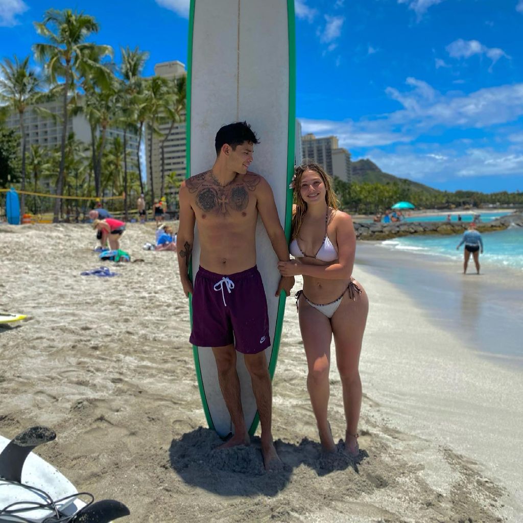 Ryan Garcia und Andrea Celina, Mai 2021