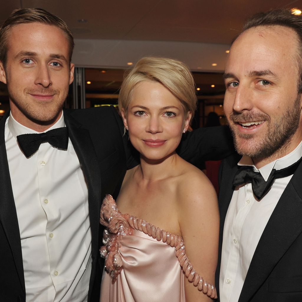 Ryan Gosling, Michelle Williams und Derek Cianfrance beim Film Festival in Cannes im Mai 2010
