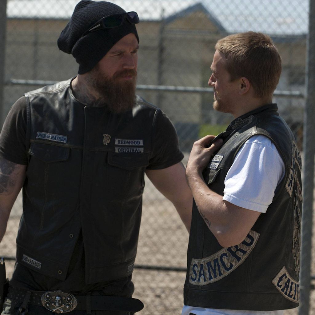 Ryan Hurst und Charlie Hunnam in "Sons of Anarchy"