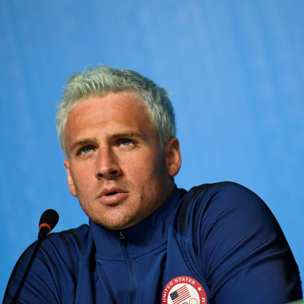 Ryan Lochte in Rio de Janeiro