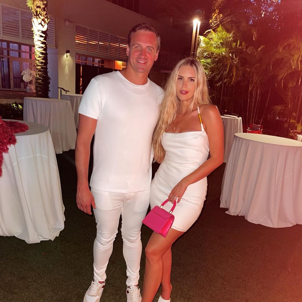 Ryan Lochte mit seiner Frau Kayla