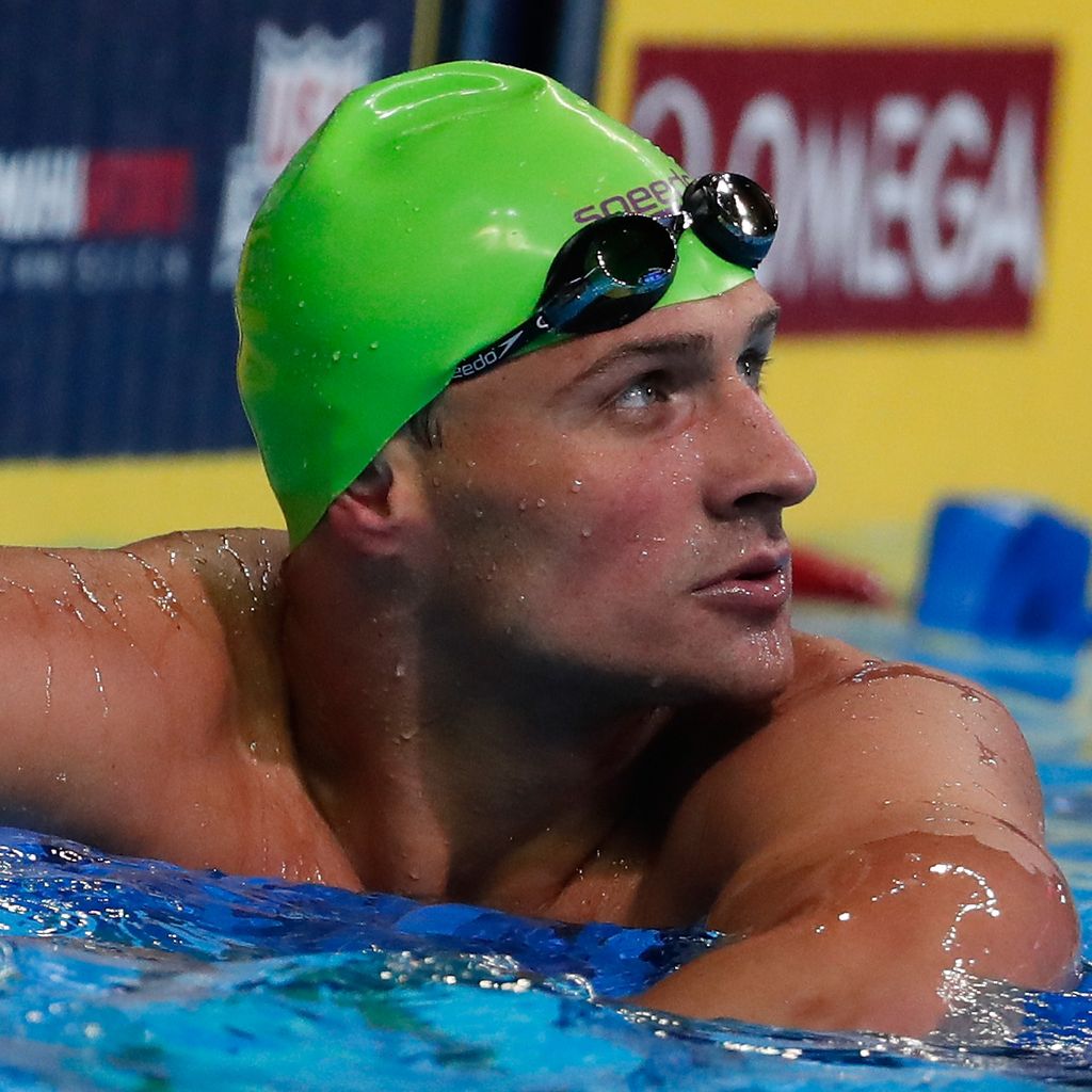 Ryan Lochte in Omaha, Nebraska