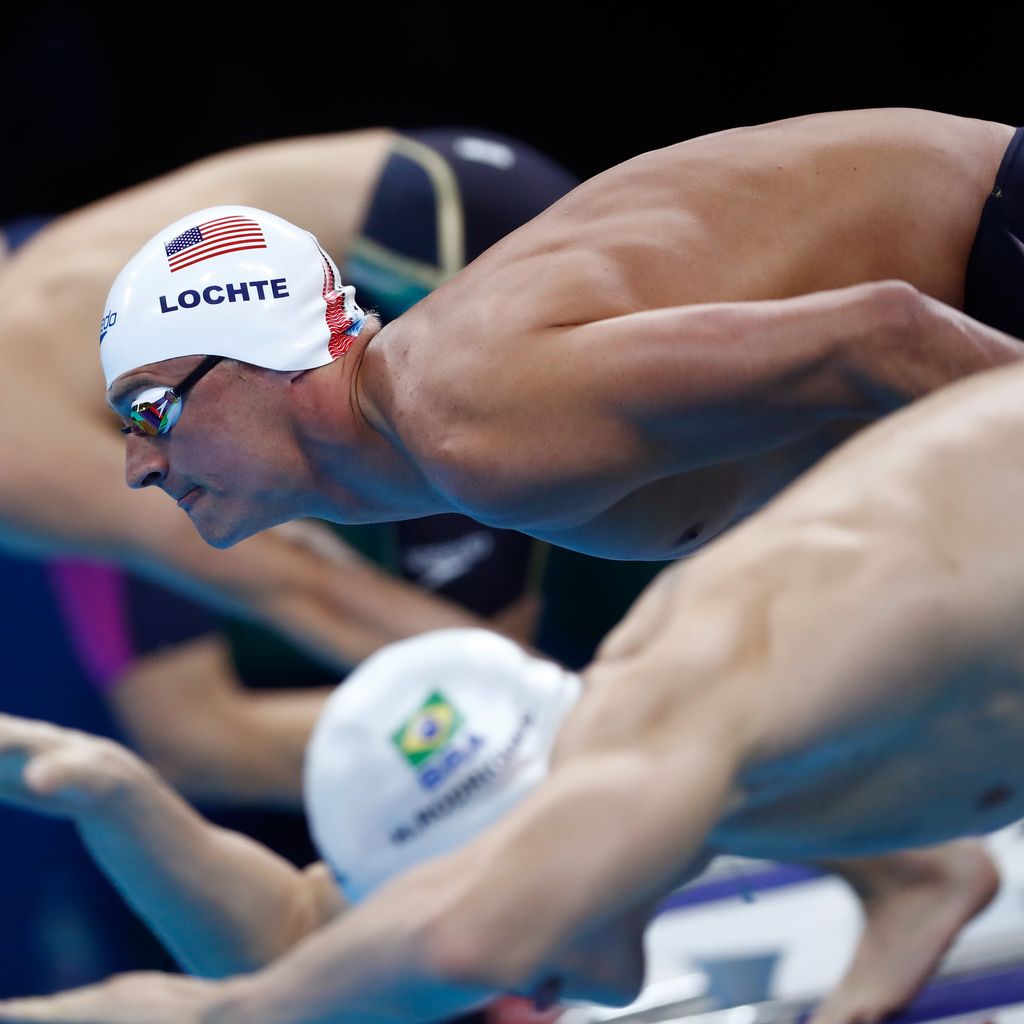 Ryan Lochte, Goldmedaillen-Gewinner bei Olympia 2016
