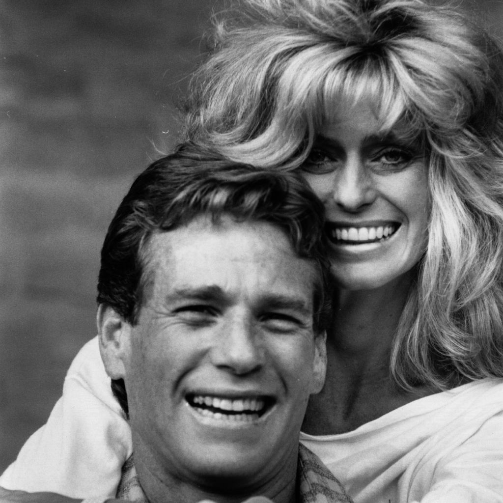 Ryan O'Neal und Farrah Fawcett 1984