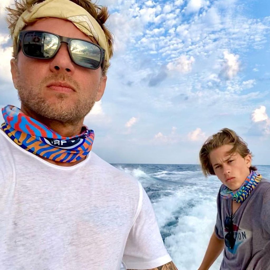 Ryan Phillippe mit seinem Sohn Deacon, 2020