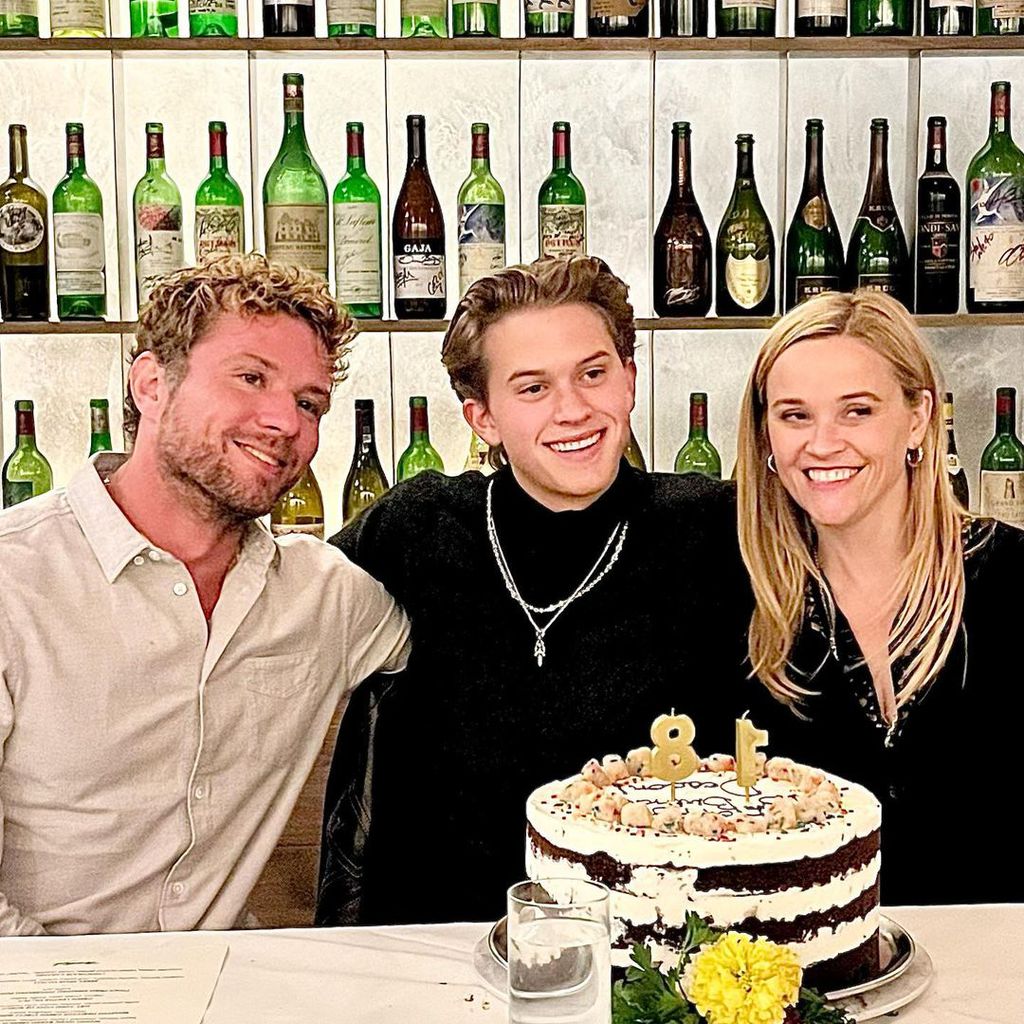 Ryan Phillippe, Deacon Phillippe und Reese Witherspoon