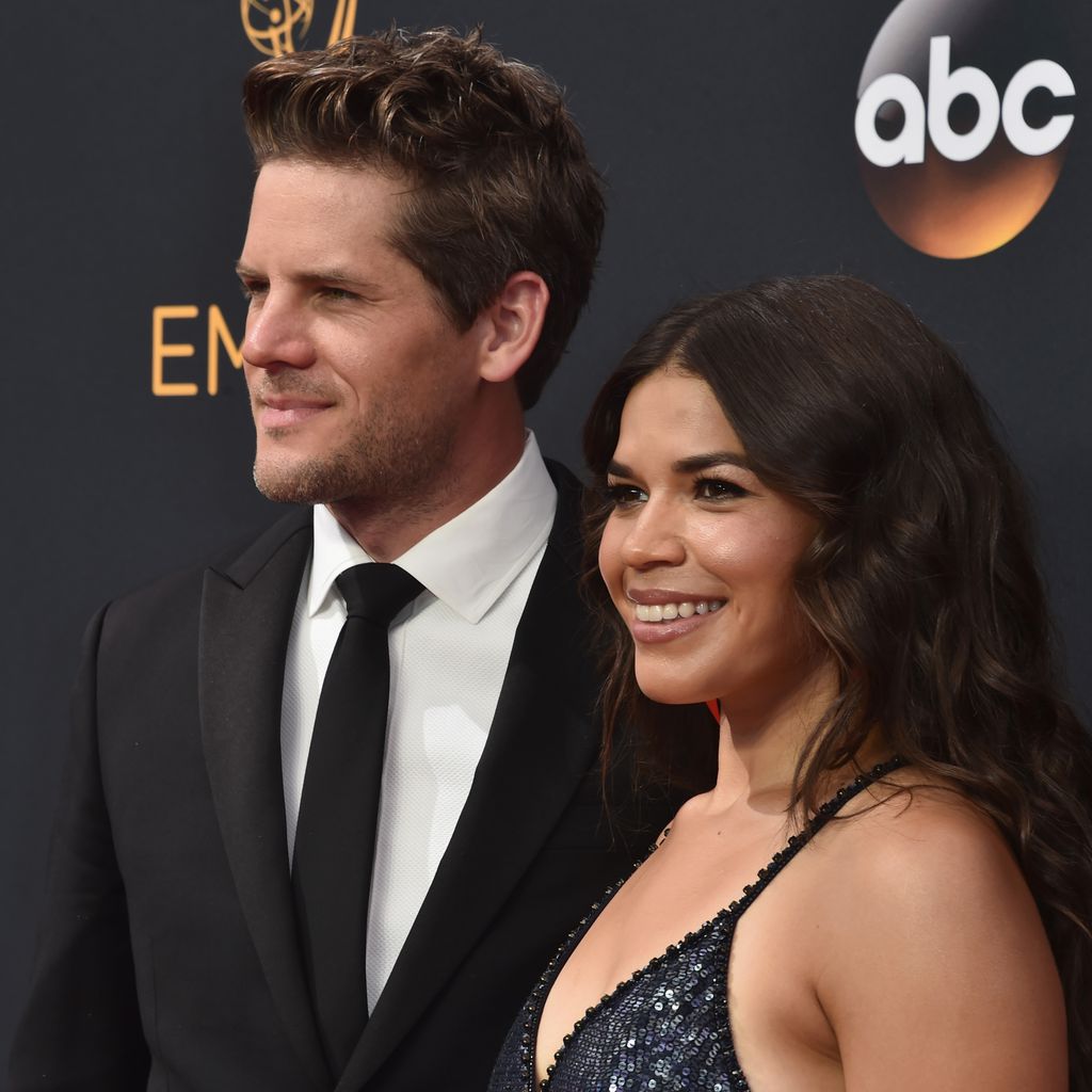 Ryan Piers Williams und America Ferrera bei den 68. Emmy Awards in Los Angeles