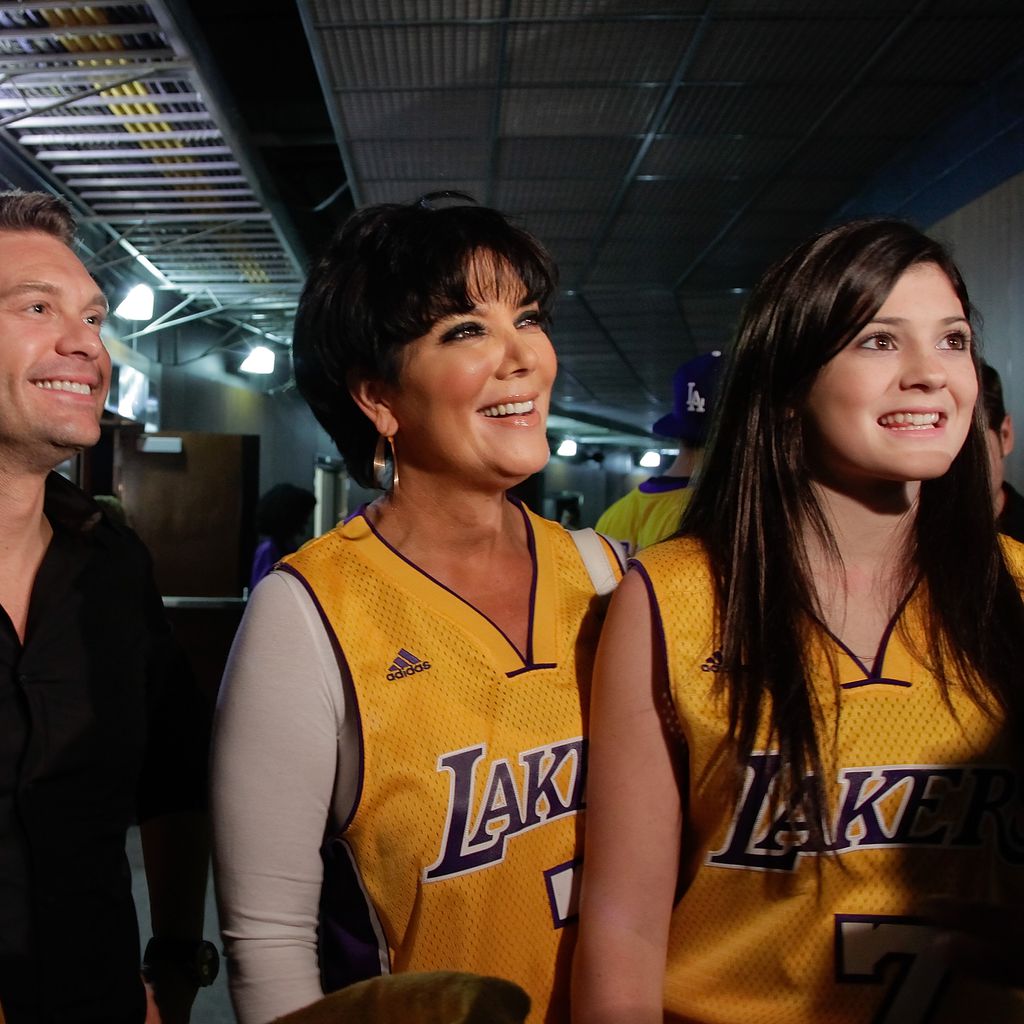 Ryan Seacrest, Kris und Kylie Jenner, 2010