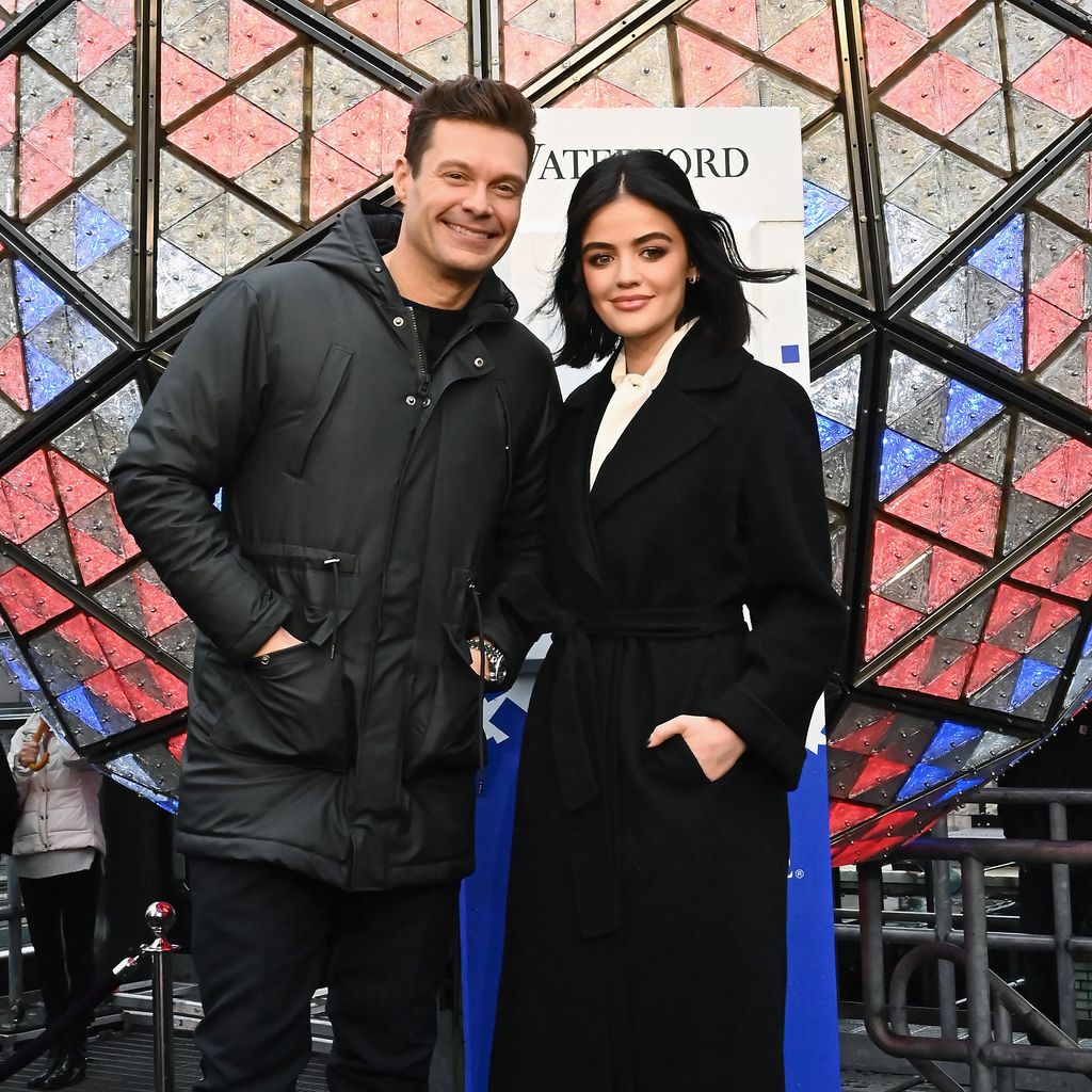 Ryan Seacrest und Lucy Hale bei Dick Clarks Neujahrfeier 2020