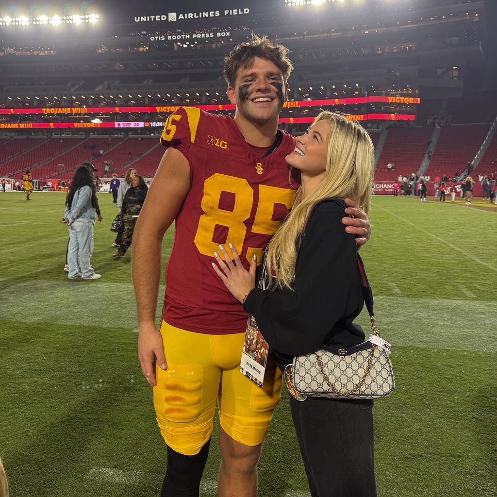 Rylee Arnold (r.) und Walker Lyons im Oktober 2024