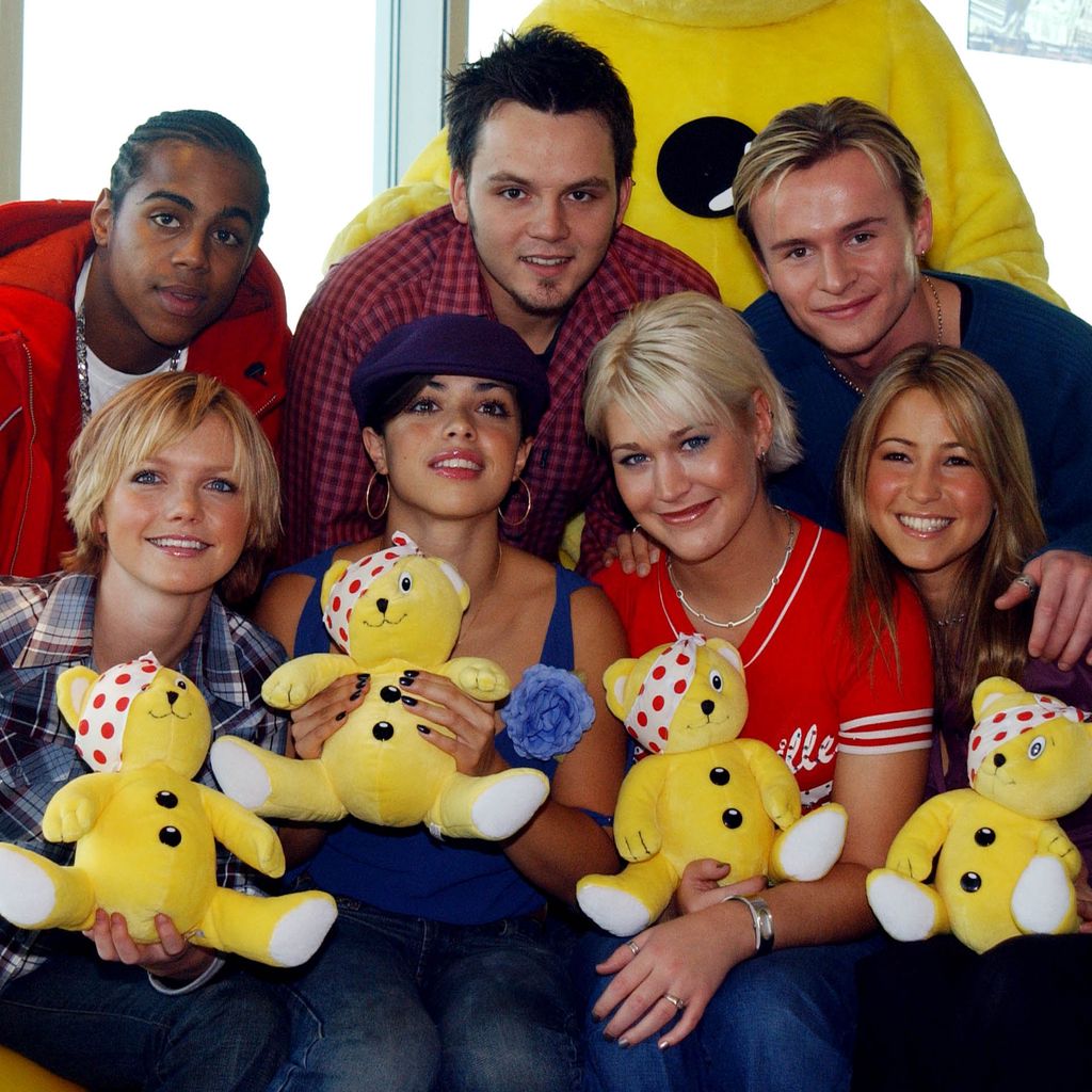 S Club 7 im Jahr 2001