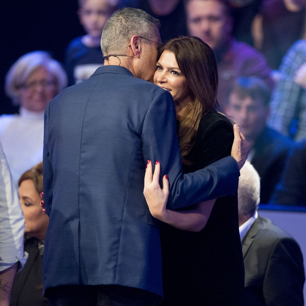 Sabia Boulahrouz und Uri Geller