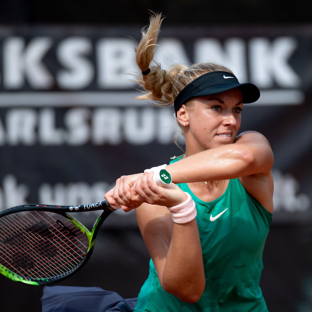 Sabine Lisicki in Karlsruhe im September 2020