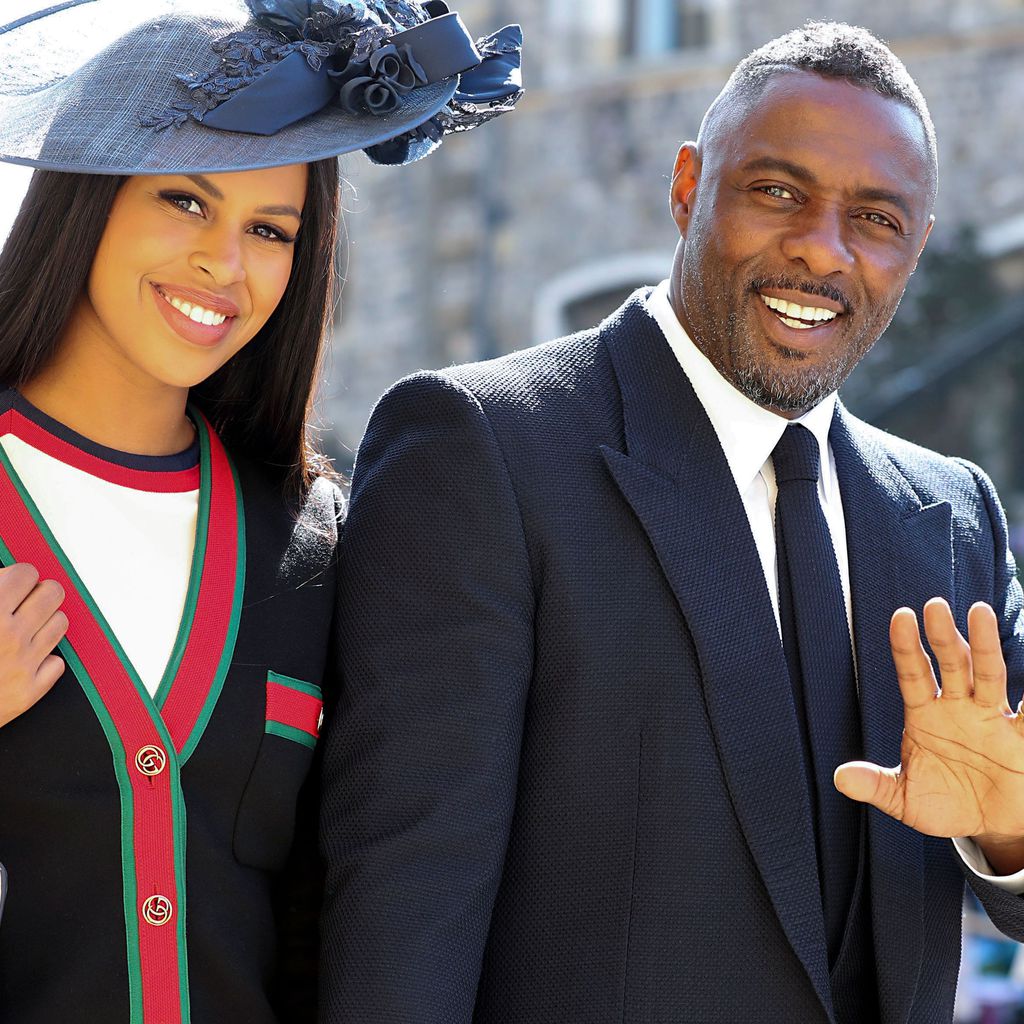 Sabrina Dhowre und Idris Elba auf der Hochzeit von Prinz Harry