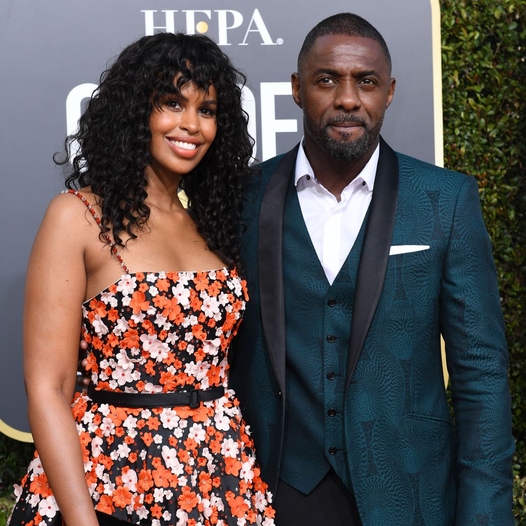 Sabrina Dhowre und Idris Elba im Januar 2019 in Kalifornien