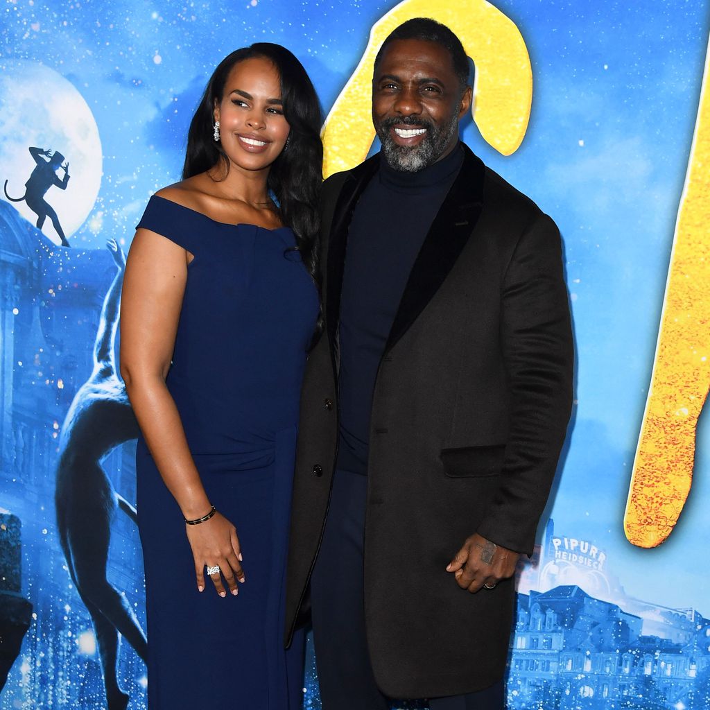 Sabrina Dhowre und Idris Elba bei der "Cats"-Premiere im Dezember 2019