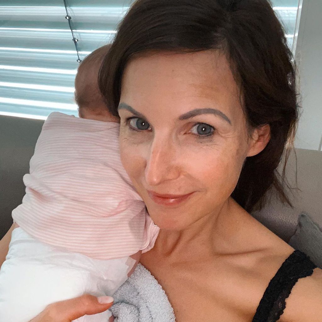 Sabrina Mockenhaupt mit ihrer Tochter Ruby