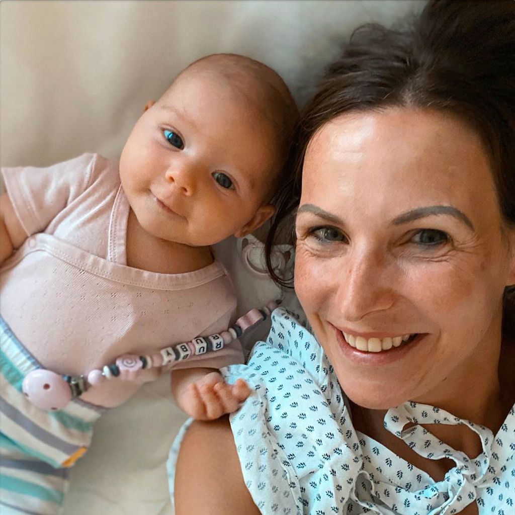 Sabrina Mockenhaupt und ihre Tochter Ruby