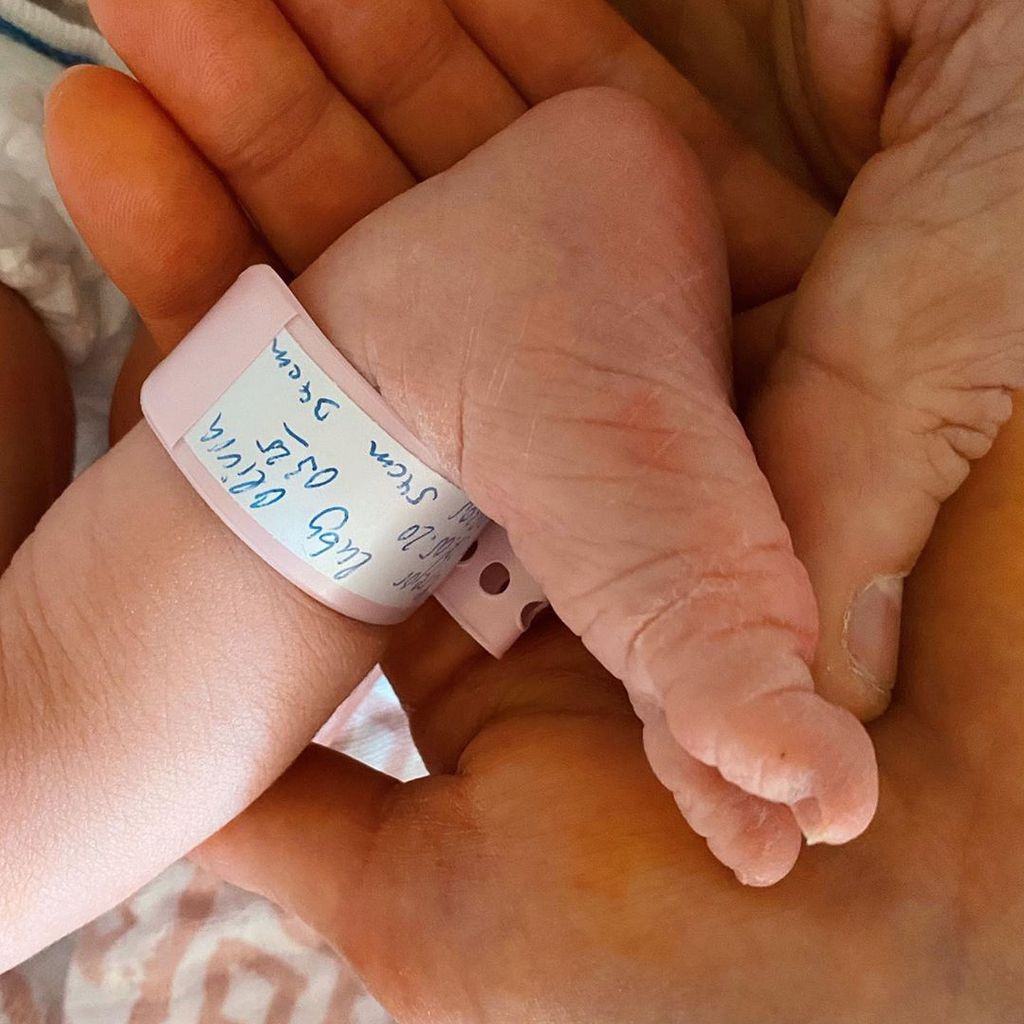 Sabrina Mockenhaupts Baby Ruby Olivia
