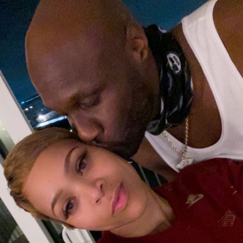 Sabrina Parr und Lamar Odom, November 2020