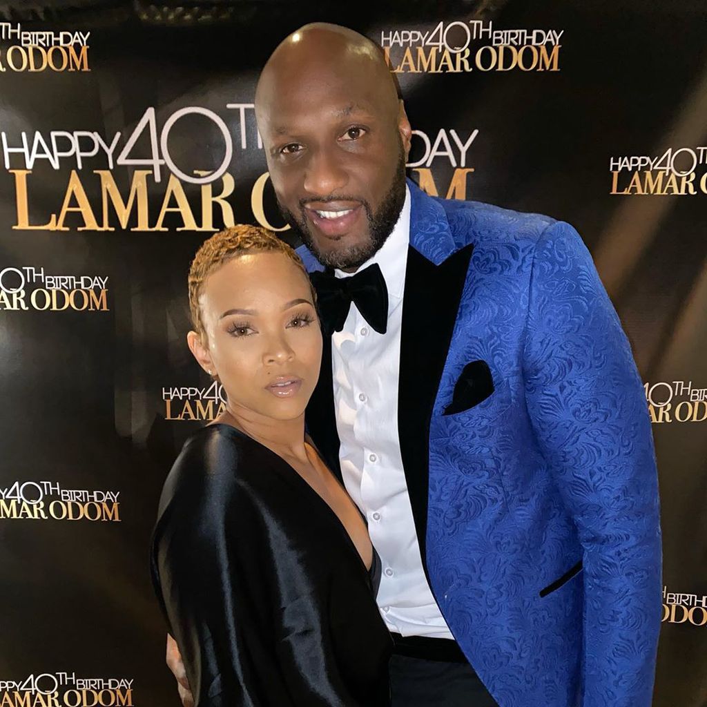 Sabrina Parr und Lamar Odom, November 2019