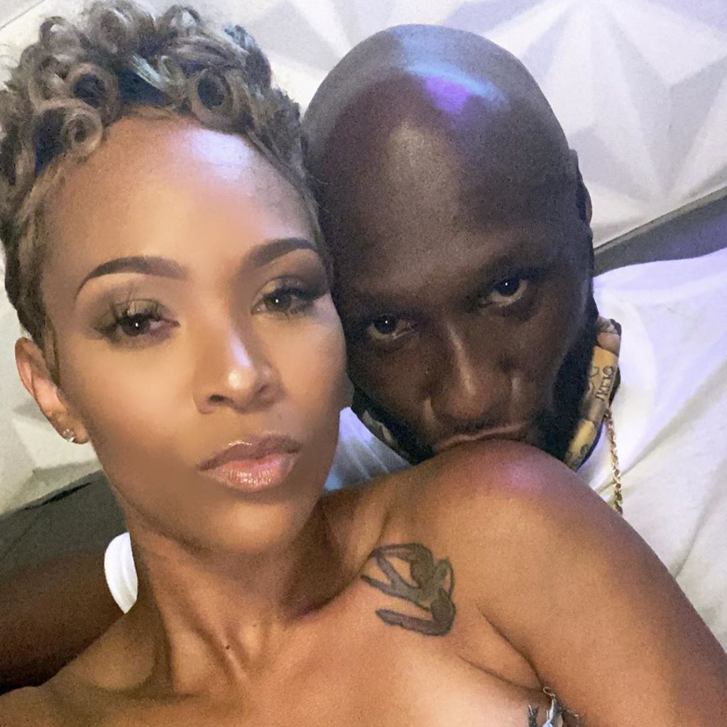 Sabrina Parr und Lamar Odom, 2020