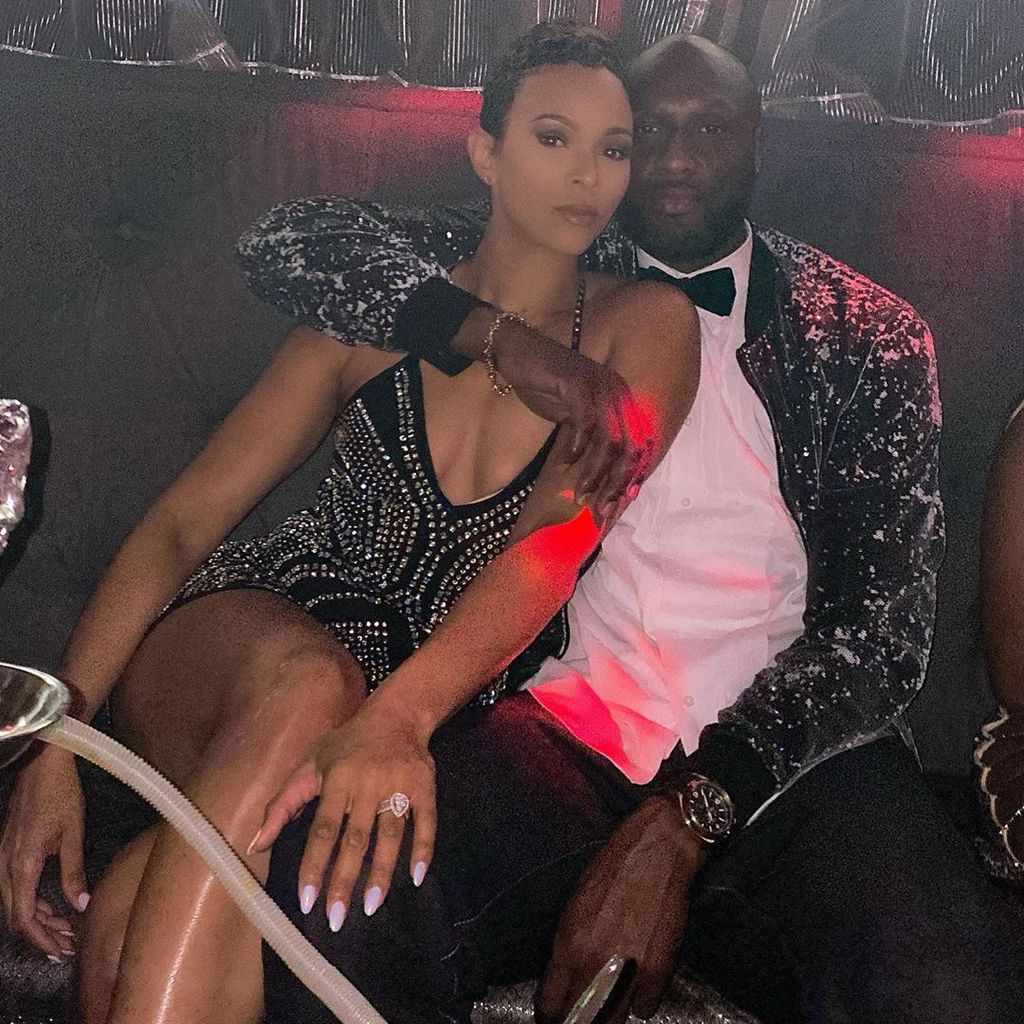 Sabrina Parr und Lamar Odom im Januar 2020