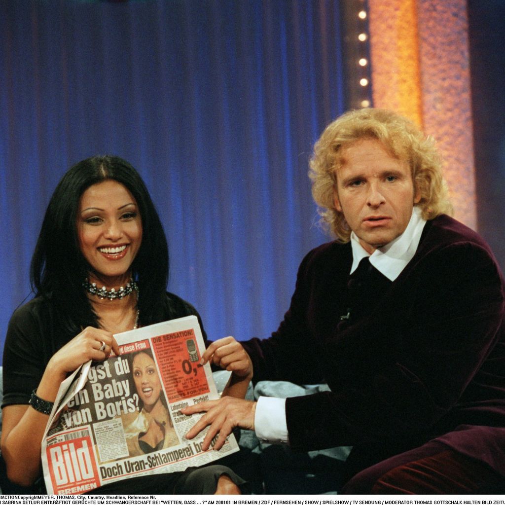 Thomas Gottschalk und Sabrina Setlur