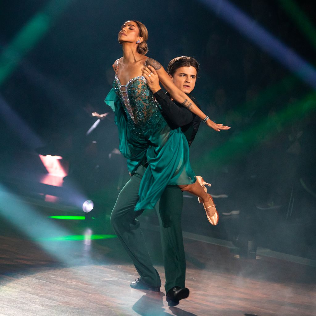 Sabrina Setlur und Nikita Kuzmin bei "Let's Dance" 2020