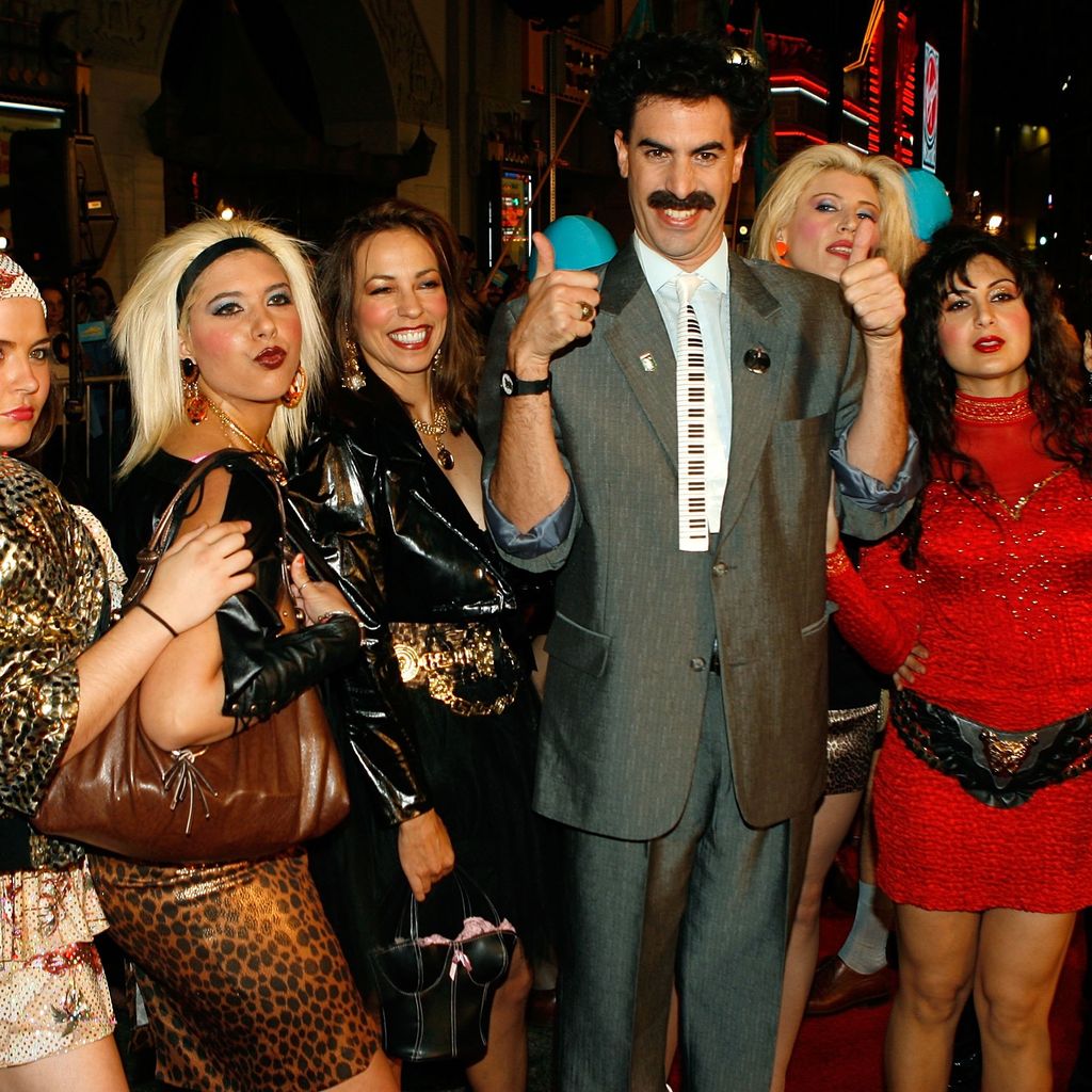 Sacha Baron Cohen als Borat, im Oktober 2006 in Kalifornien.
