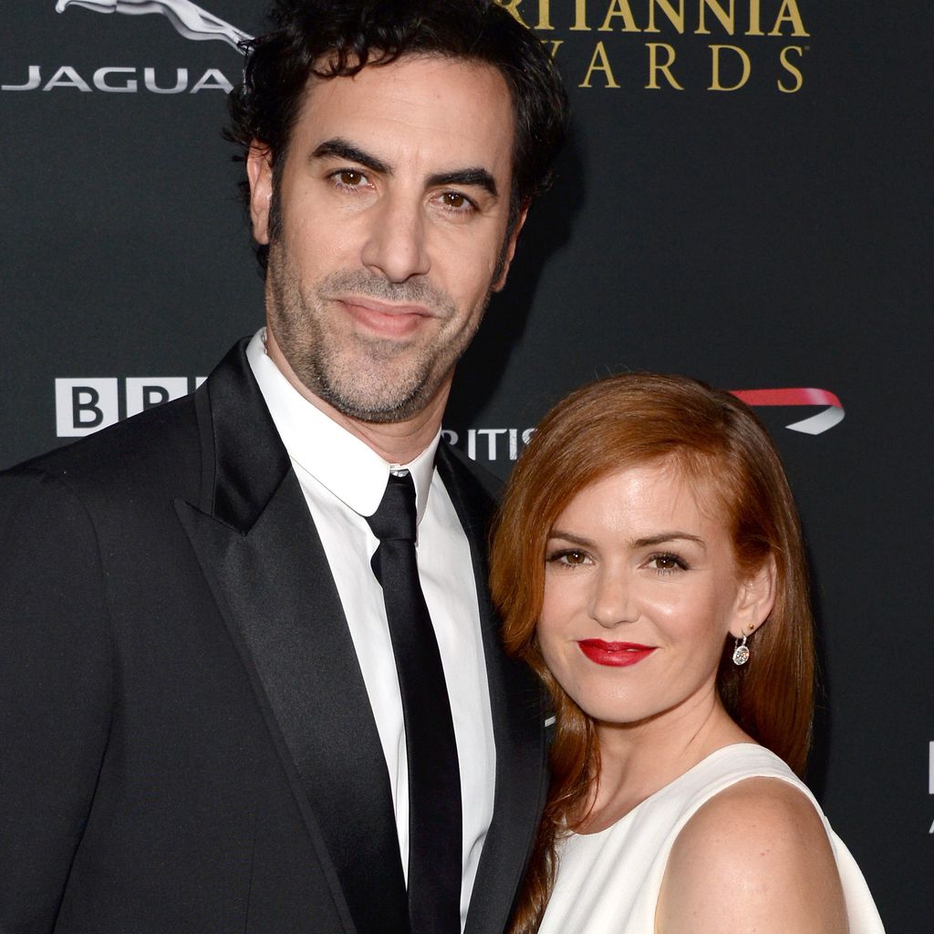 Sacha Baron Cohen und Isla Fisher bei den BAFTA-Awards 2013