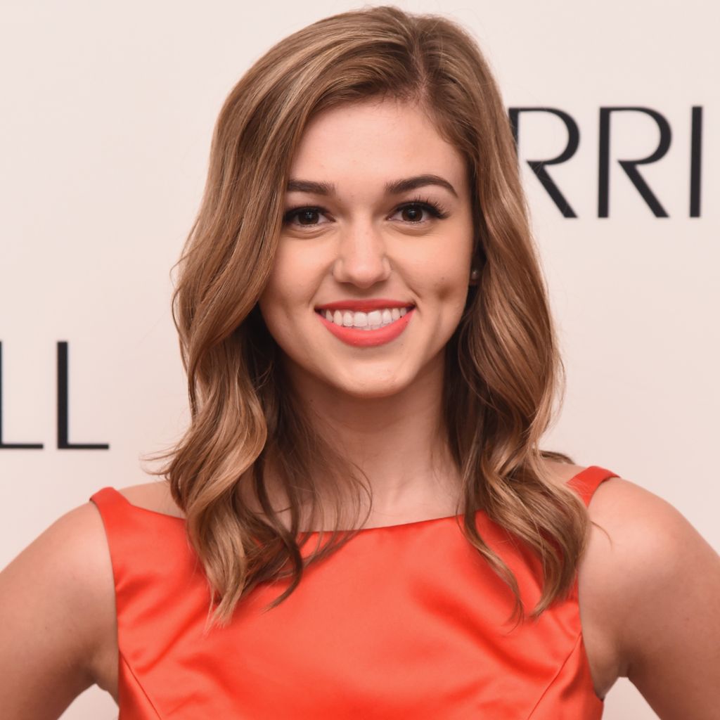 Sadie Robertson backstage bei der Sherri Hill Spring 2016 Show während der New York Fashion Week im Plaza Hotel
