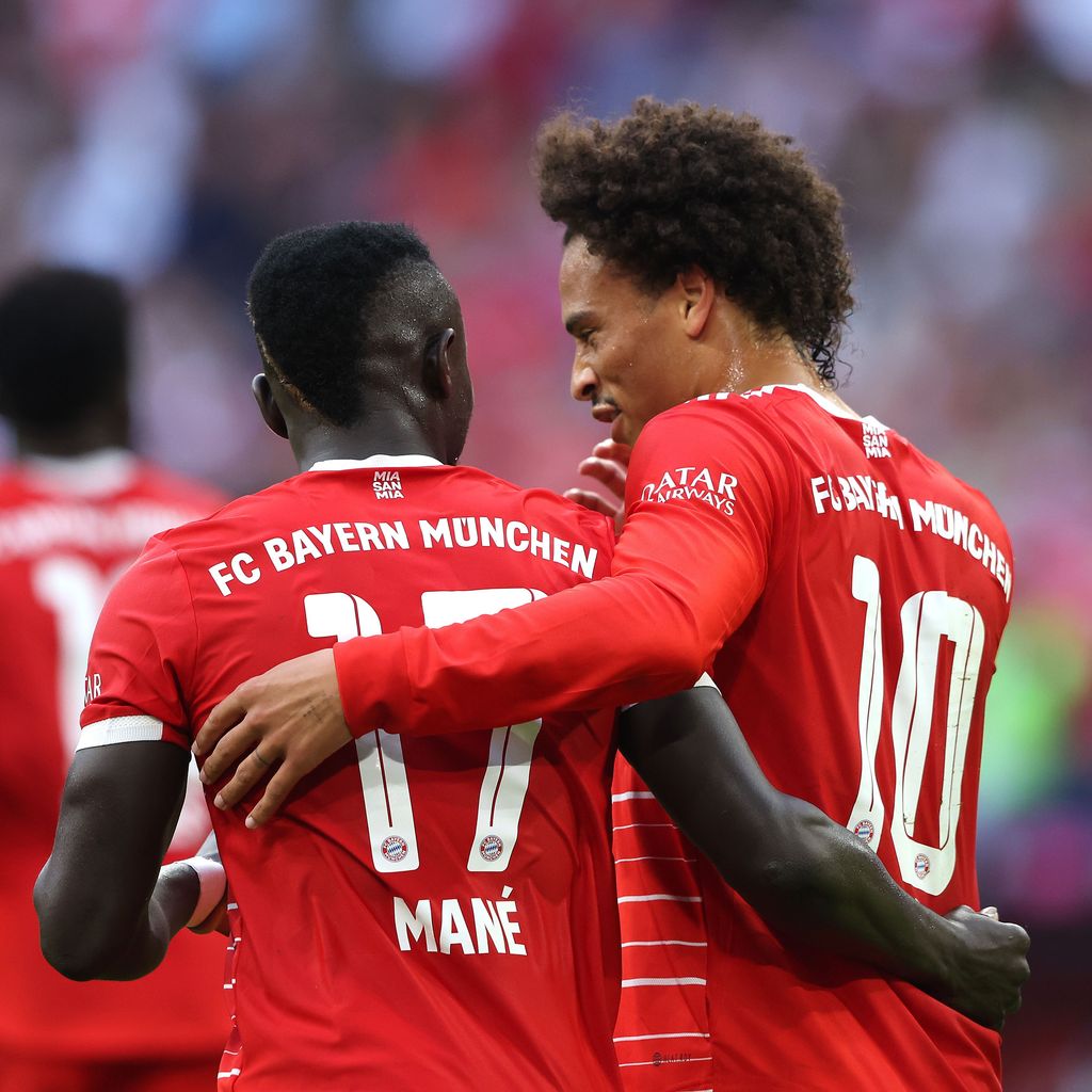 Sadio Mané und Leroy Sané