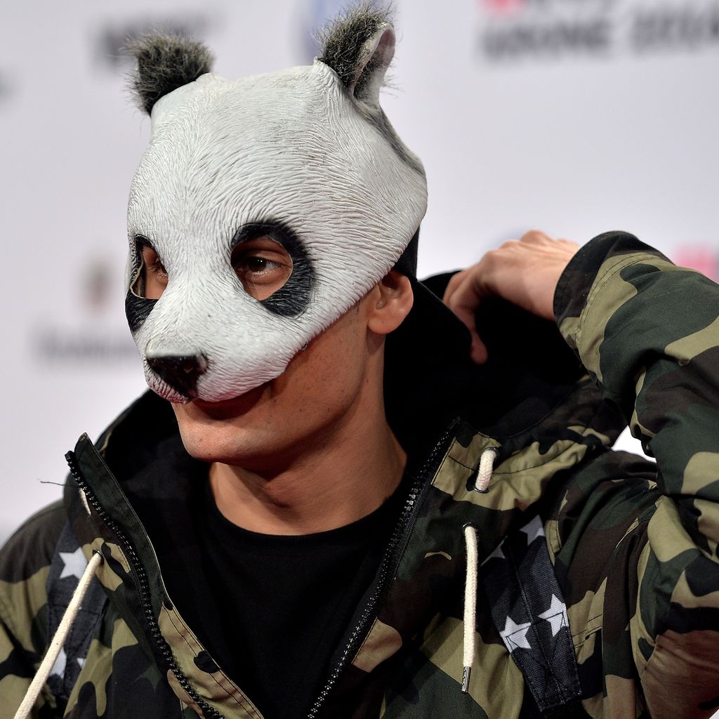 Sänger Cro bei der 1Live Krone 2014