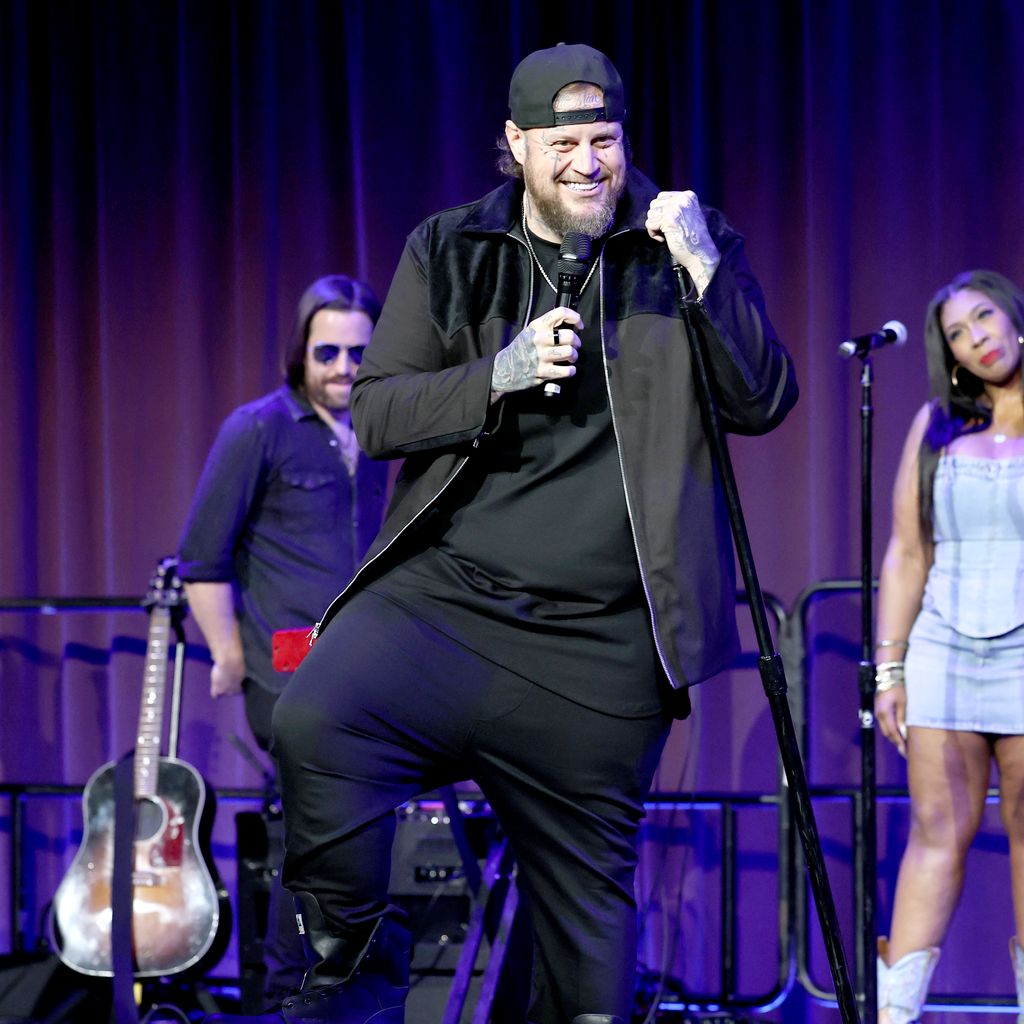 Sänger Jelly Roll bei einem Auftritt in New York, September 2025