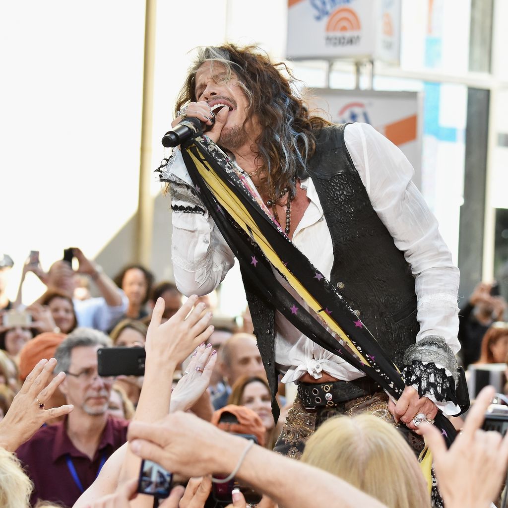Sänger Steven Tyler bei "NBC Today"