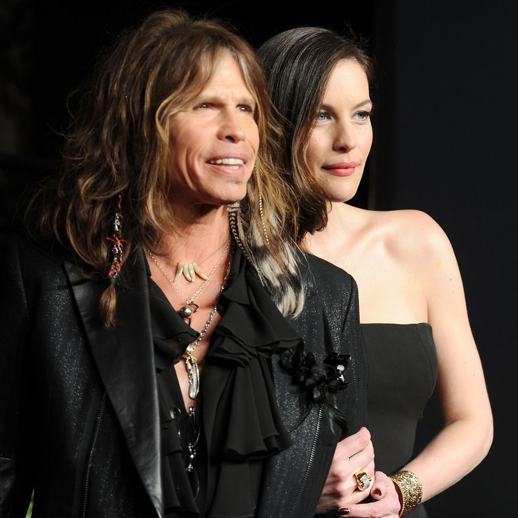 Sänger Steven Tyler und seine Tochter Liv Tyler bei der Vanity-Fair-Oscar-Party