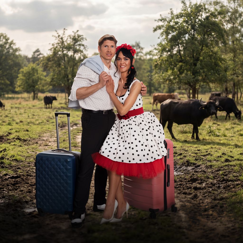 Sänger- und Künstlerpaar Giovanni Weisheit und Vanessa Neigert sind Kandidaten bei "Das Sommerhaus der Stars"