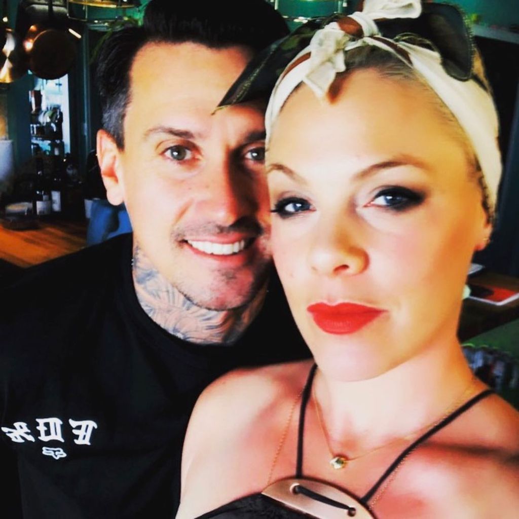 Sängerin Pink und ihr Mann Carey Hart