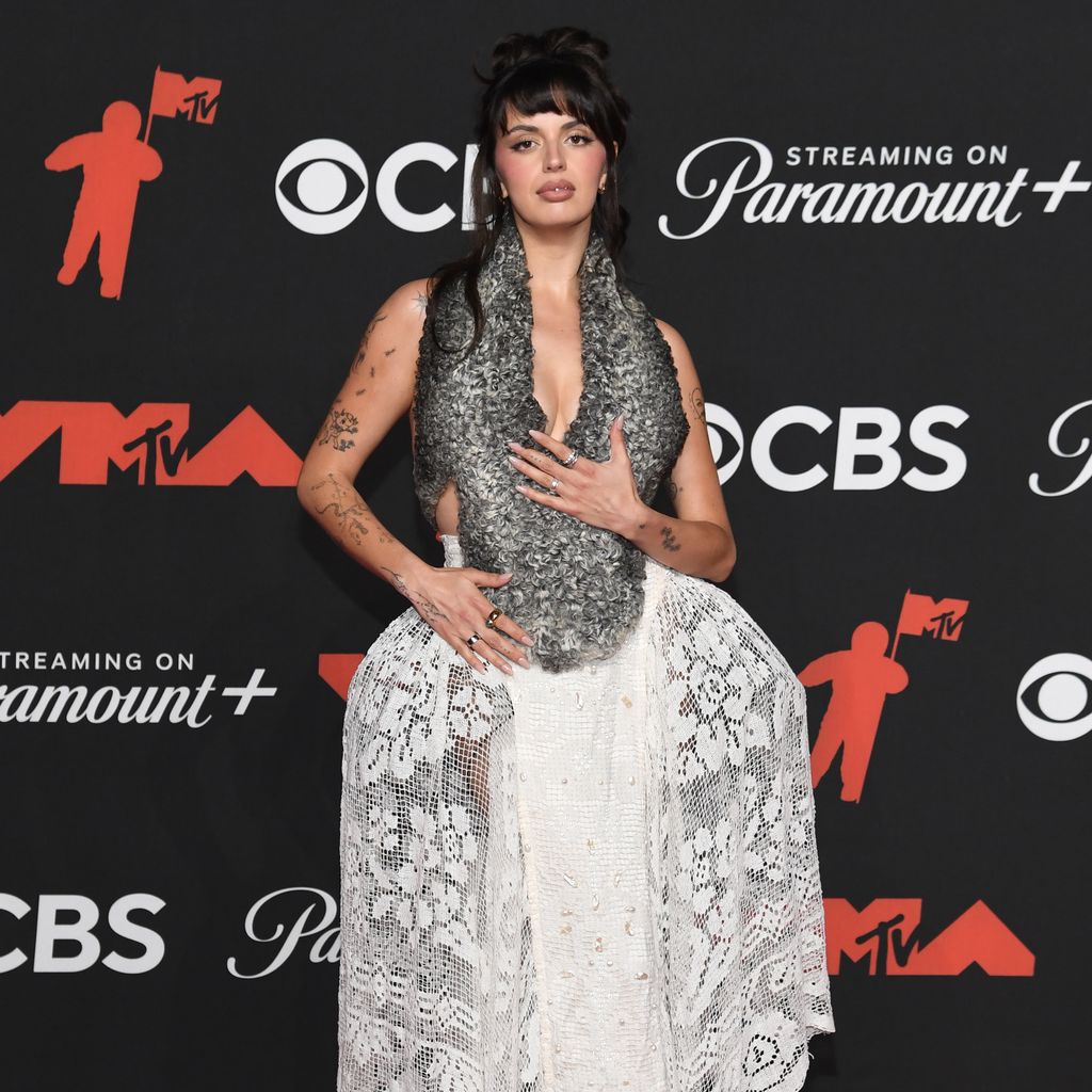 Rebecca Black besucht die MTV Video Music Awards Anfang September 2025 in New York.