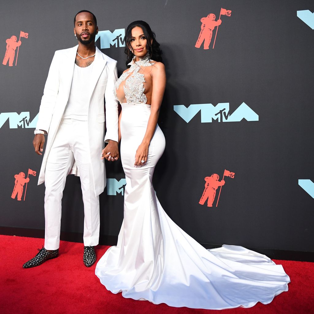 Safaree Samuels und Erica Mena bei den MTV Video Music Awards 201