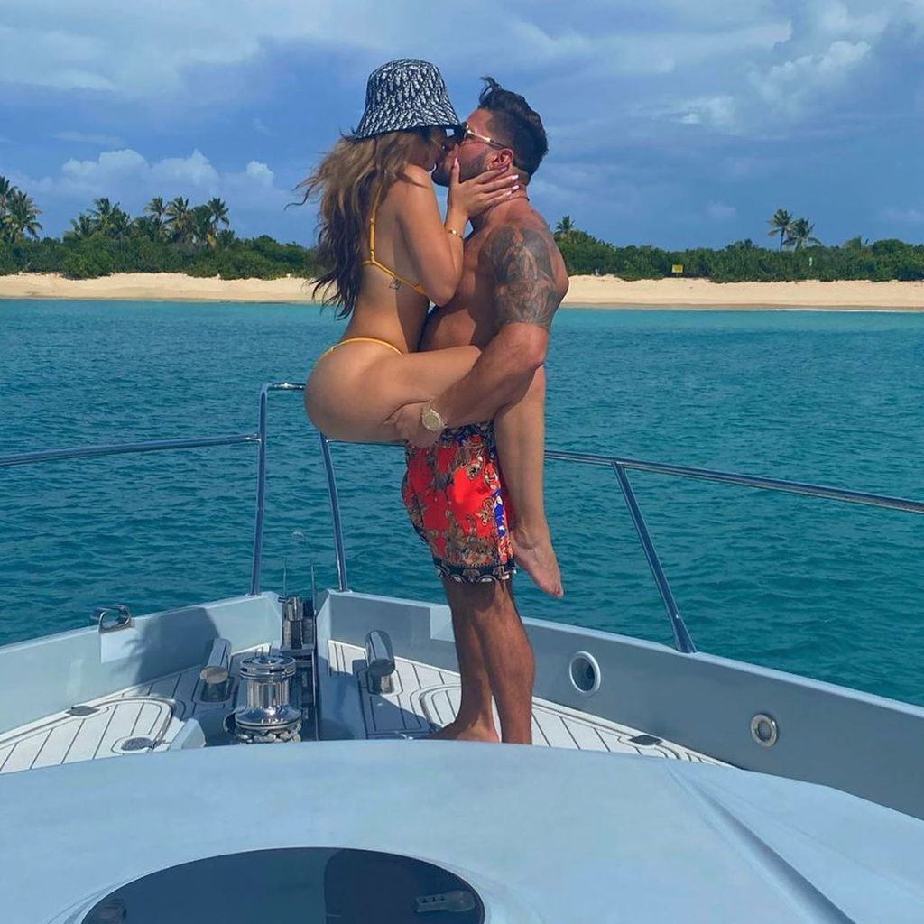 Saffire Matos und Ronnie Ortiz-Magro, Oktober 2020
