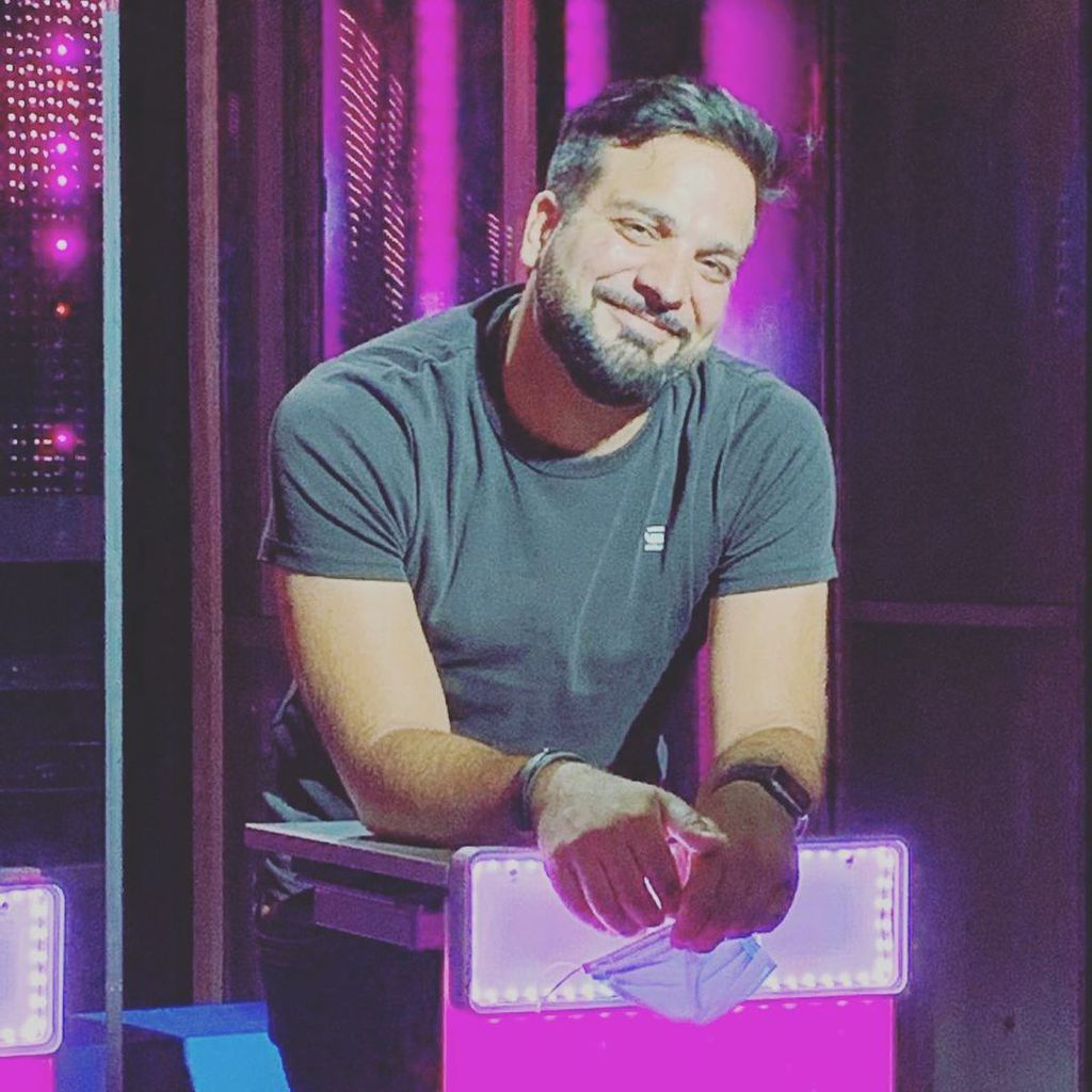 Sahand im "Take Me Out"-Studio