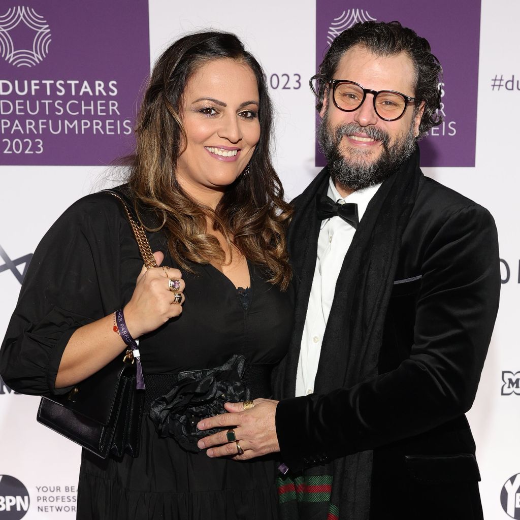 Saina Bayatpour und Manuel Cortez im November 2023