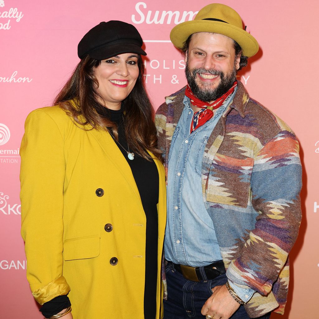 Saina Bayatpour und Manuel Cortez im November 2023