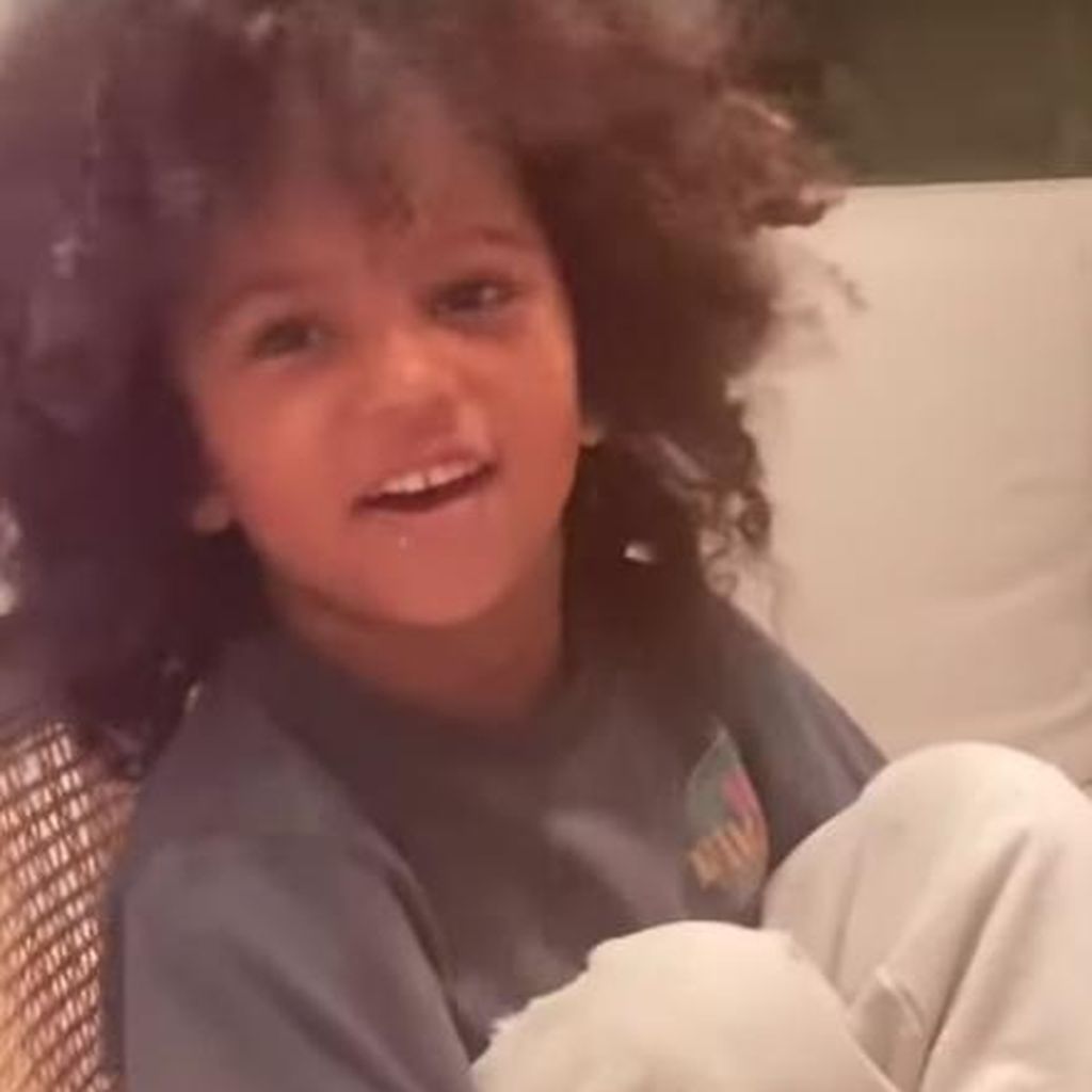 Saint West, Kim Kardashians Sohn