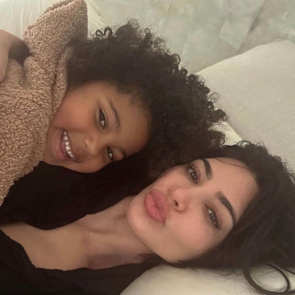Saint West und Kim Kardashian, 2024