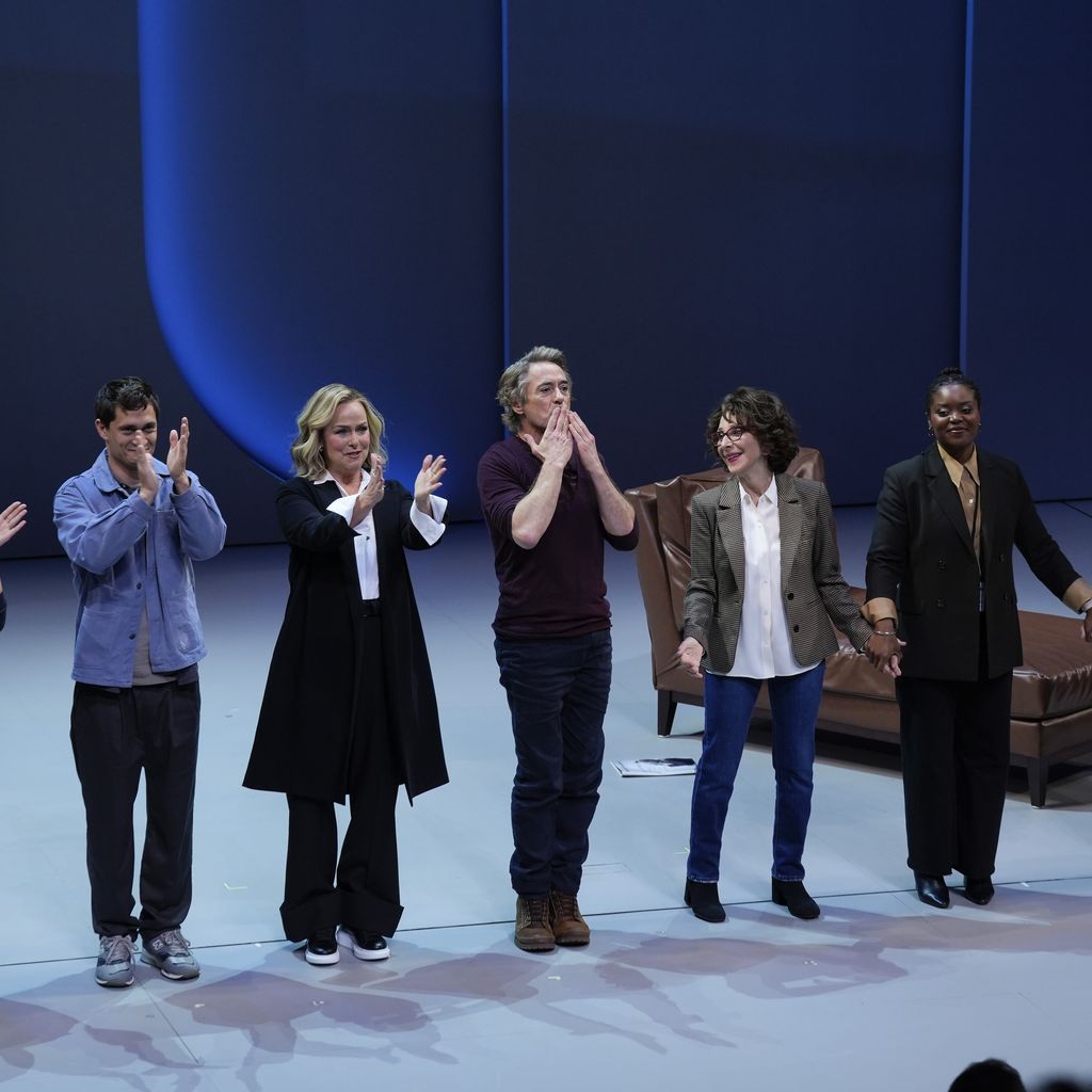 S. Talwar, R. Gavron, M. Hardin, R. Downey Jr., A. Martin, B. Bellizeare und R. Ann Miles in McNeal